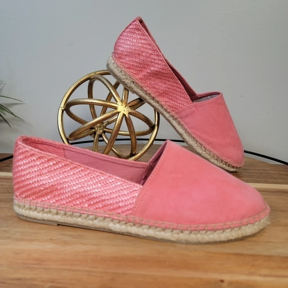 Circus by Sam Edelman Laila Pink Espadrilles Flats Size 6